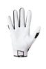 Mizuno B-303 Adult Baseball Batting Glove, White-Black, Small view 2