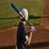 Mizuno B-303 Adult Baseball Batting Glove, Navy-Red, Medium view 3