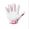 Mizuno B-303 Adult Baseball Batting Glove, White-Red, XX-Large view 2