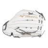 Mizuno GMVP1300PF4W MVP Prime Fastpitch Softball Glove 13", H Web, Left Hand Throw,White/Grey view 3