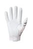 Mizuno B-303 Youth Baseball Batting Glove, White-Silver, X-Large view 2