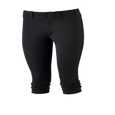 Mizuno Youth Girl's Prospect Softball Pant, Black, Small