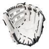 Mizuno GMVP1300PF4W MVP Prime Fastpitch Softball Glove 13", H Web, Right Hand Throw, WHITE-GREY view 2