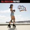 Triple Eight Saver Series 3-Pack Pad Set Ideal for Skateboarding, In-line Skating, Roller Skating, and Biking view 2