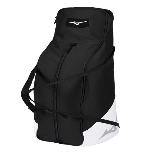 Mizuno Youth Stick Bag, Black-White