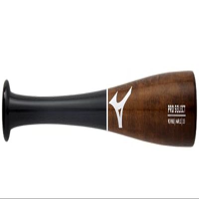 Mizuno Pro Select MZM 62 Maple Wood Baseball Bat, Brown, 33 inch