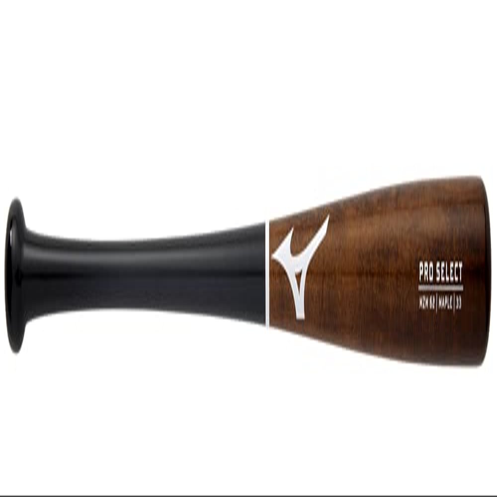 Mizuno Pro Select MZM 62 Maple Wood Baseball Bat, Brown, 33 inch