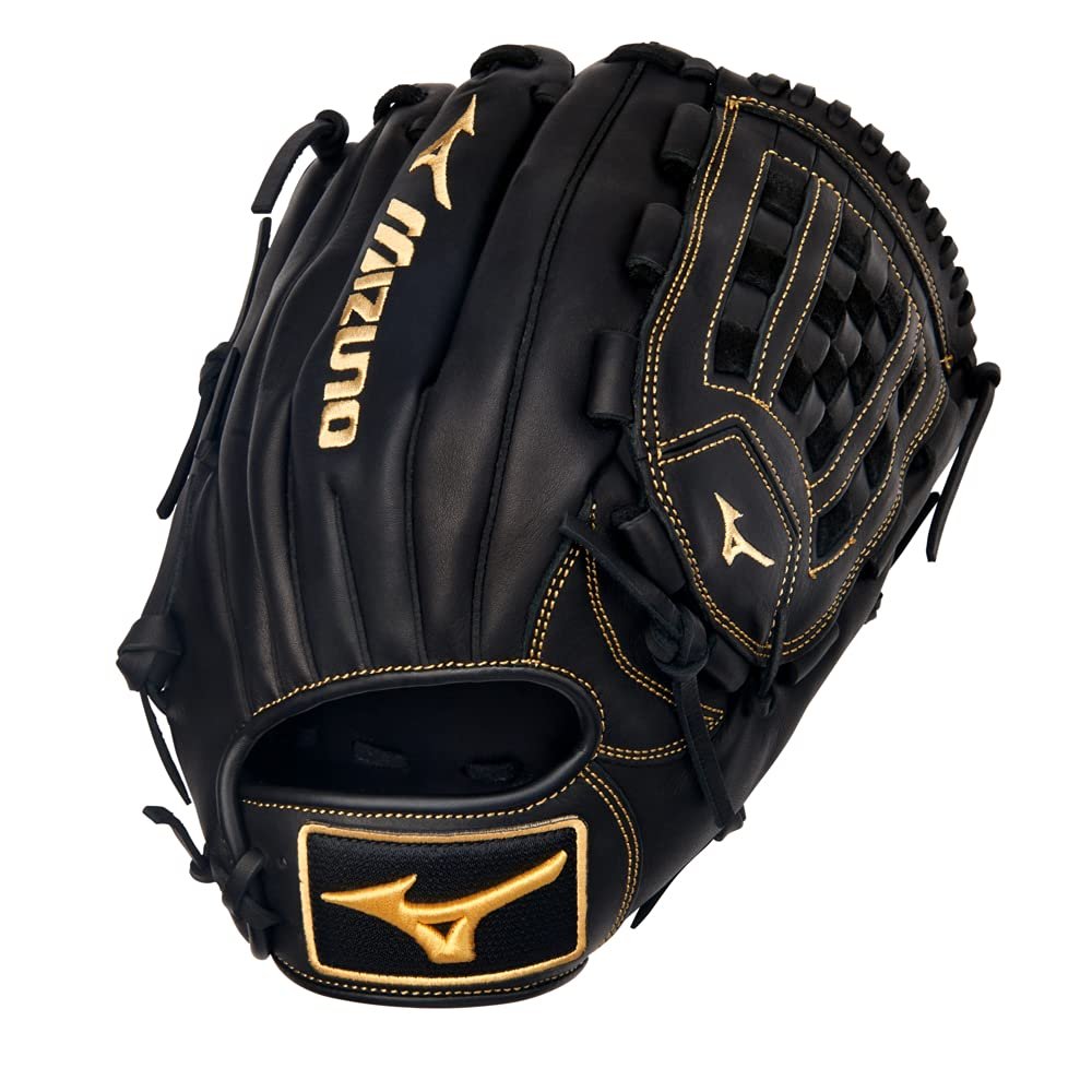 Mizuno GMVP1200P4 MVP Prime Pitcher/Outfield Baseball Glove 12", Arched Tartan Web, Right Hand Throw