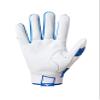 Mizuno B-303 Adult Baseball Batting Glove, White-Royal, Medium view 2