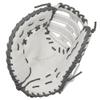 Mizuno GXF50FPW2 MVP Prime Fastpitch Softball First Base Mitt 13", 1st Base, Left Hand Throw, White-Grey view 2