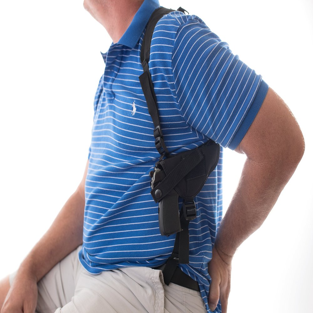 Big Horn Gun Holster Shoulder Compatible with Ruger MAX-9 3.2" Barrel 0