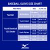 Mizuno GPSL1201 Prospect Select Series Pitcher/Outfield Baseball Glove 12", Tartan Web, Left Hand Throw view 2