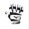 Mizuno B-303 Adult Baseball Batting Glove, White-Black, XX-Large view 1