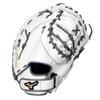 Mizuno GXF50FPW2 MVP Prime Fastpitch Softball First Base Mitt 13", 1st Base, Right Hand Throw, WHITE-GREY view 1