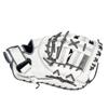 Mizuno GXF50FPW2 MVP Prime Fastpitch Softball First Base Mitt 13", 1st Base, Right Hand Throw, WHITE-GREY view 3