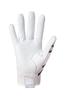 Mizuno F-257 Women's Softball Batting Glove, White-Iridescent, X-Small view 2