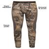 ScentLok ClimaFleece BaseSlayers Midweight Base-Layer Bottoms, Hunting Pants for Men and Women - Realtree Excape (3X-Large) view 3