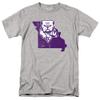 Truman State University Official State Shape Unisex Adult T-Shirt, State Shape, 5X-Large view 1