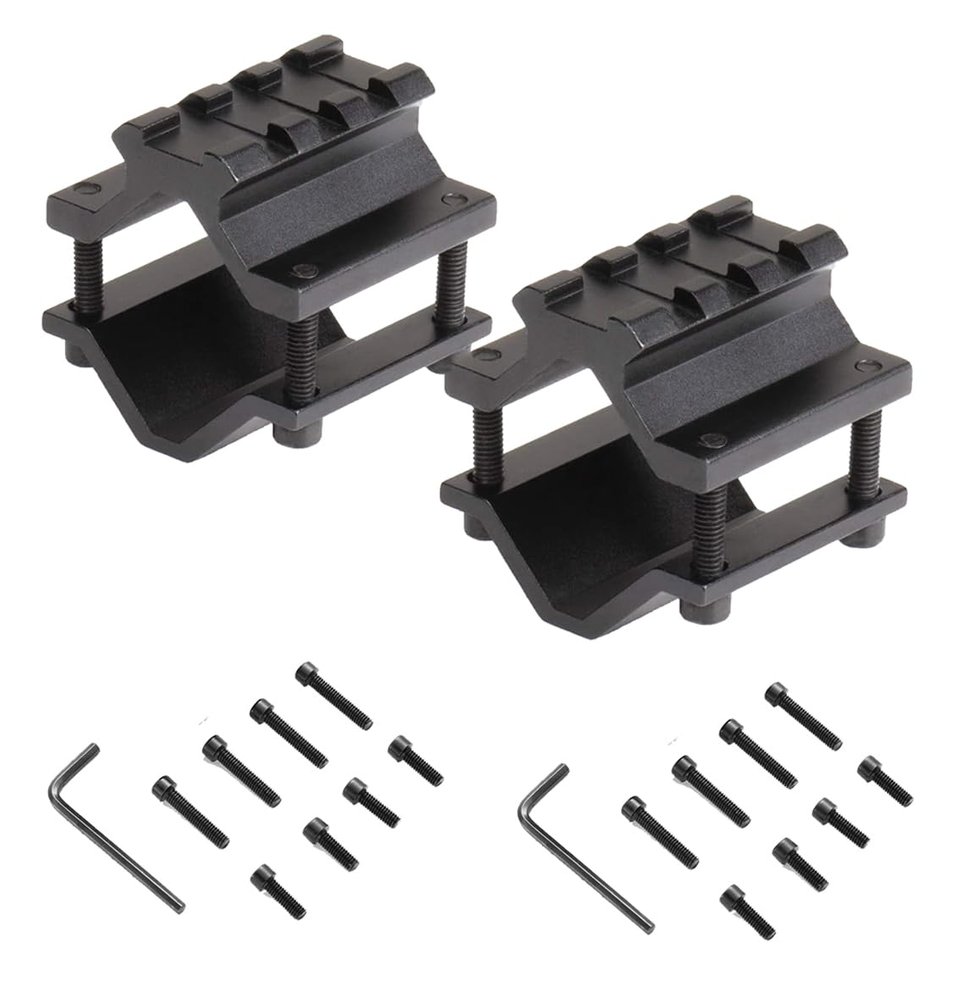 360 Tactical Universal 21mm Weaver Base Adapter Converter Barrel Scope Heavy Duty Scope