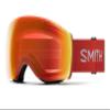 SMITH Optics Skyline XL Unisex Snow Goggle  Clay Red Landscape + ChromaPop Everyday Red Mirror view 1