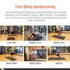 Body Sport Neoprene Dumbbell Weight, 12 lb. (2-Pack) - Latex-Free, Strength Training Equipment for Home Fitness & Gym Workouts (Gray) view 4