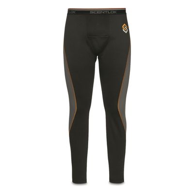 ScentLok ClimaFleece BaseSlayers Midweight Base-Layer Bottoms, Hunting Pants for Men and Women - Black (3X-Large)