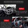 Great-luck ABS Panel Dial Dashboard Trim CoverSteering Wheel Trims Steering Wheel Cover Center Console Dash Board Decals Accessories 4Pcs/Set for Toyota Corolla 2020 2021 2022 2023 Corolla Cross view 2