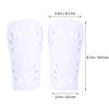 IMIKEYA 1 Pair Leg Guard Soccer Shin Guards Football Leg Sleeves Shell Soccer Football Shin Pad Soccer Safety Gear Protector Kids Breathable Calf Guard Child Set White Aldult view 2