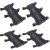 OBTOUTDOOR Archery Arm Guard Leather Forearm Protector Gear Adjustable 3 Straps for Hunting Accessories (4 Pack) view 1