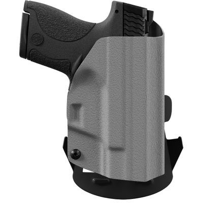 We The People Holsters - Gray - Right Hand - OWB Holster Compatible with Glock 36 Subcompact