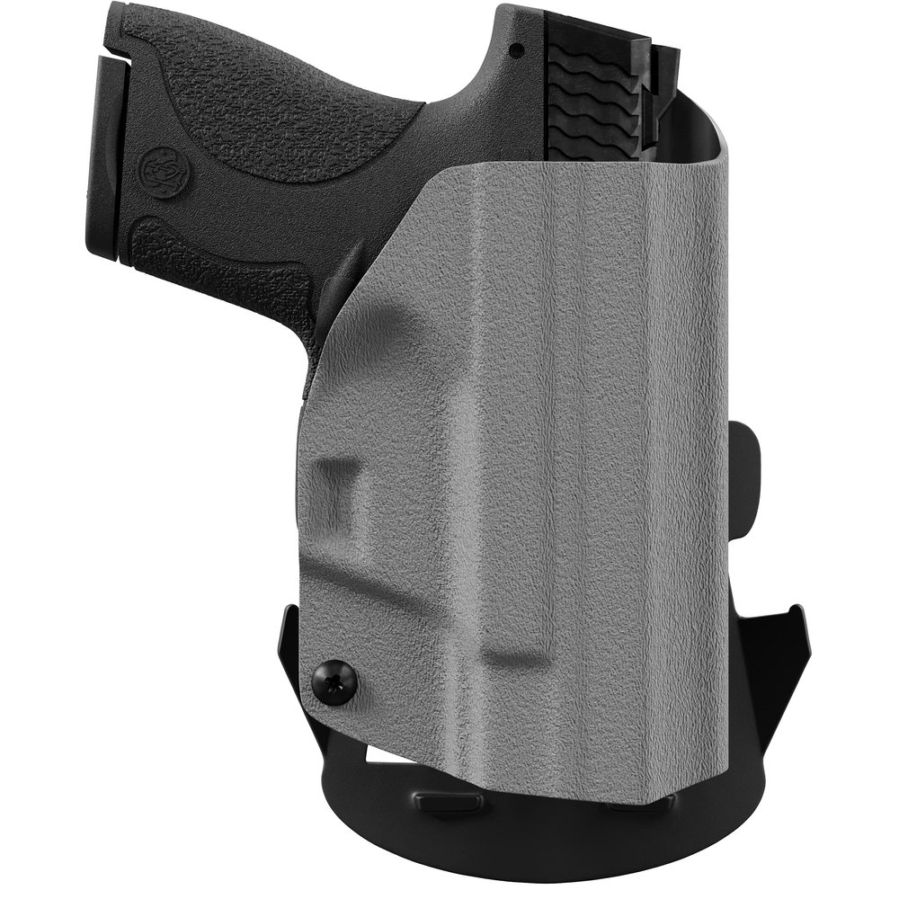 We The People Holsters - Gray - Right Hand - OWB Holster Compatible with Glock 36 Subcompact
