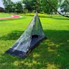 Genma0 2-4 Person Mesh Hot Teepee Tent with Fire Retardant Stove Jack for Flue Pipes view 3