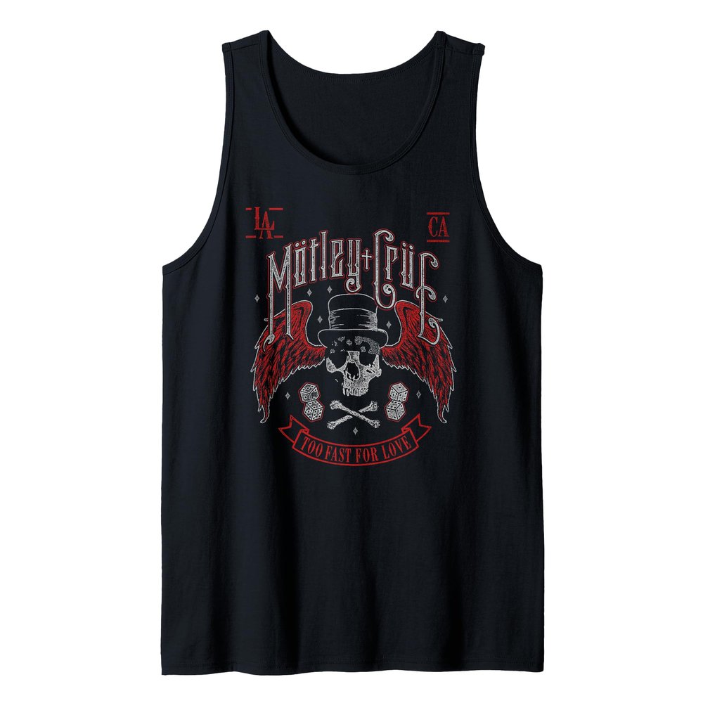 Mtley Cre Bikers Skull Tank Top