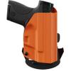 We The People Holsters - Orange - Right Hand - OWB Holster Compatible with FN FNX-9 view 1