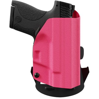 We The People Holsters - Pink - Left Hand - OWB Holster Compatible with 1911 5" Government with Rail Only