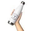 GrownupGear, The ZendayaInLets Go AdultingIn Stainless Steel Water Bottle, White, 17 Ounce view 3