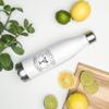GrownupGear, The ZendayaInLets Go AdultingIn Stainless Steel Water Bottle, White, 17 Ounce view 4