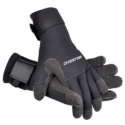 WYYHAA 3/5MM Wetsuit Gloves Adjustable Neoprene Diving Gloves for Underwater Hunting Non-Slip Spearfishing Ski,5mm,S