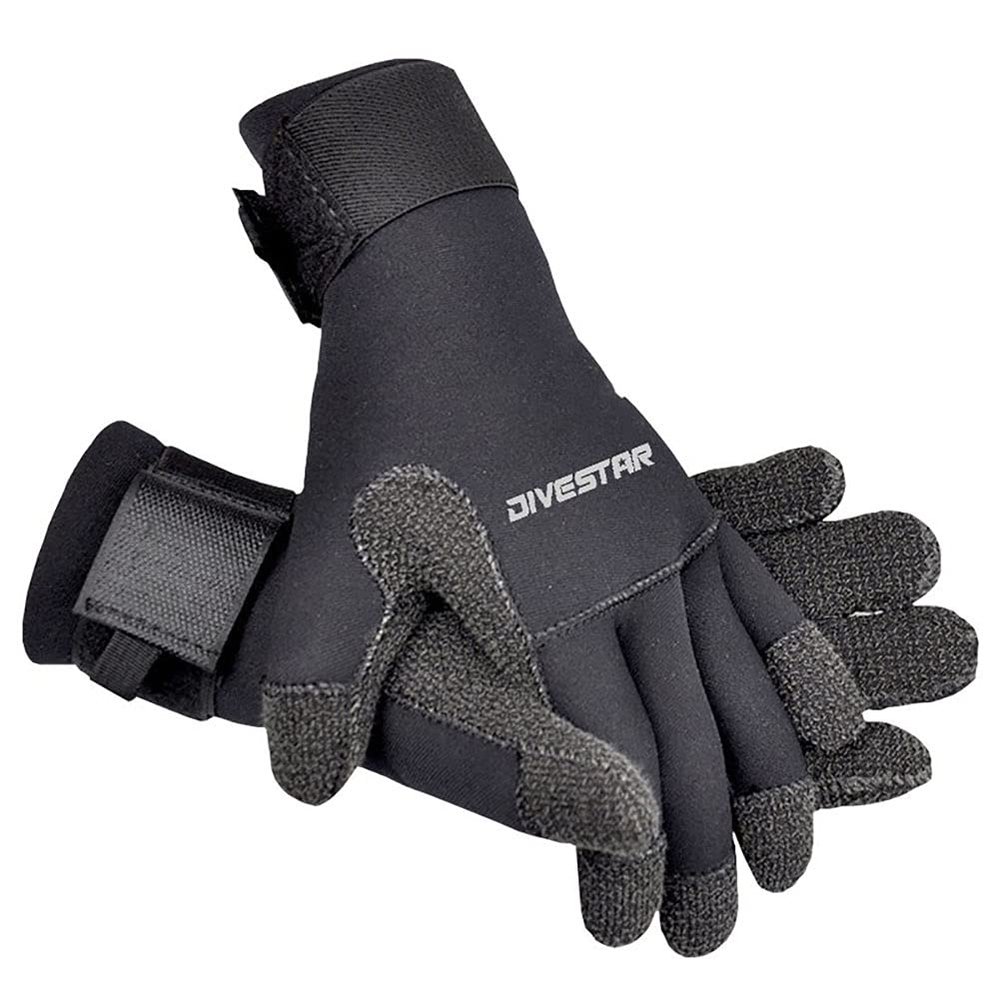 WYYHAA 3/5MM Wetsuit Gloves Adjustable Neoprene Diving Gloves for Underwater Hunting Non-Slip Spearfishing Ski,5mm,S