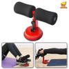 Sit Up Bar Portable Adjustable Sit-up Equipment Self-Suction Training Equipment (red) view 2