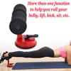 Sit Up Bar Portable Adjustable Sit-up Equipment Self-Suction Training Equipment (red) view 4