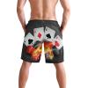 Art Poker Card Dice Men's Swim Trunks Sport Shorts Quick Dry Boardshorts view 3