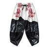 RICHOLV Japanese Style Harajuku Men Trousers Samurai Costume Loose Fashion Women Traditional Bloom Pants 164 XL view 3