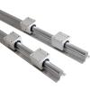 TMP1105 Guides 2PCS SBR12/16/20 20mm Linear Guide Rail Length 300-1500mm Fully Supported Linear Rail with SBR20UU Linear Bearing Block CNC Part (Color : 2 Rails 4 SBR16UU, Guide Length : 300mm) view 1