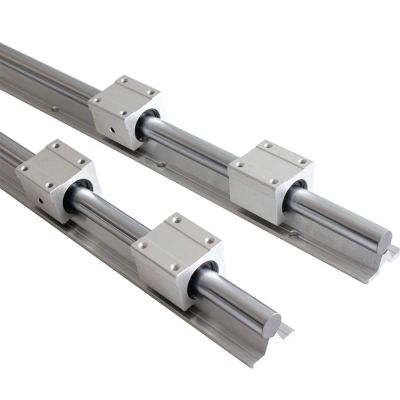 TMP1105 Guides 2PCS SBR12/16/20 20mm Linear Guide Rail Length 300-1500mm Fully Supported Linear Rail with SBR20UU Linear Bearing Block CNC Part (Color : 2 Rails 4 SBR16UU, Guide Length : 200mm)