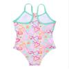 Freebily Kids Girls One Piece Swimsuits Summer Floral Printed Flounce Bathing Suit Swimming Costume Mint_Green 10 Years view 2
