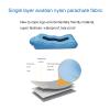 Inflatable Lounger Sofa Air Portable, Water Proof for Backyard Beach Travelling,Camping, No Air Pump Required, Collapsible, Sky Blue,L(length190cm) view 3