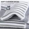 Airacker Ankle Athletic Running Socks Cushioned Breathable Low Cut Sports Tab Socks for Men and Women (6 Pairs) view 4