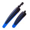 SJHY Bicycle Accessories 2Pcs Bicycle Mudguard Mountain Bike Fenders Set Mudguards Bicycle Mudguard Wings for Bicycle Front and Rear Fenders Bike Parts (Color : Black Blue) view 1