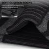 Airacker Ankle Athletic Running Socks Cushioned Breathable Low Cut Sports Tab Socks for Men and Women (6 Pairs) view 4